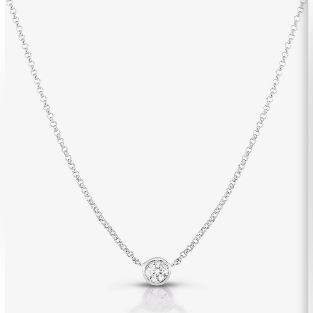 Ring Concierge Mixed Shapes Diamond Pendant Necklace - Round